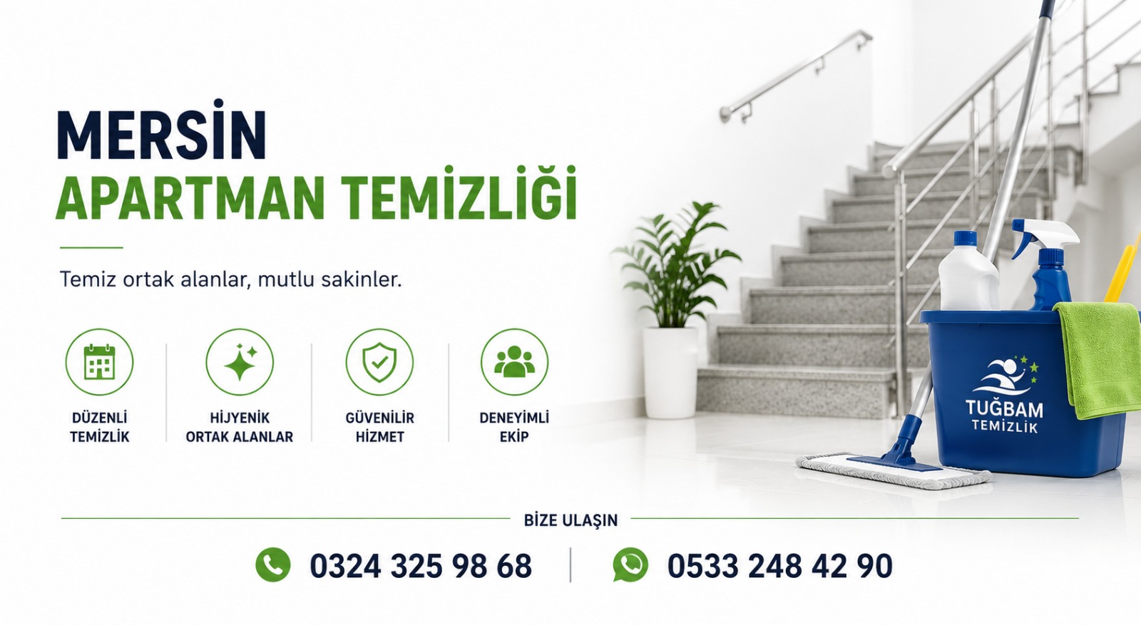 Mersin Apartman ve Site Merdiven Temizliği Ne Sıklıkla Yapılmalı?