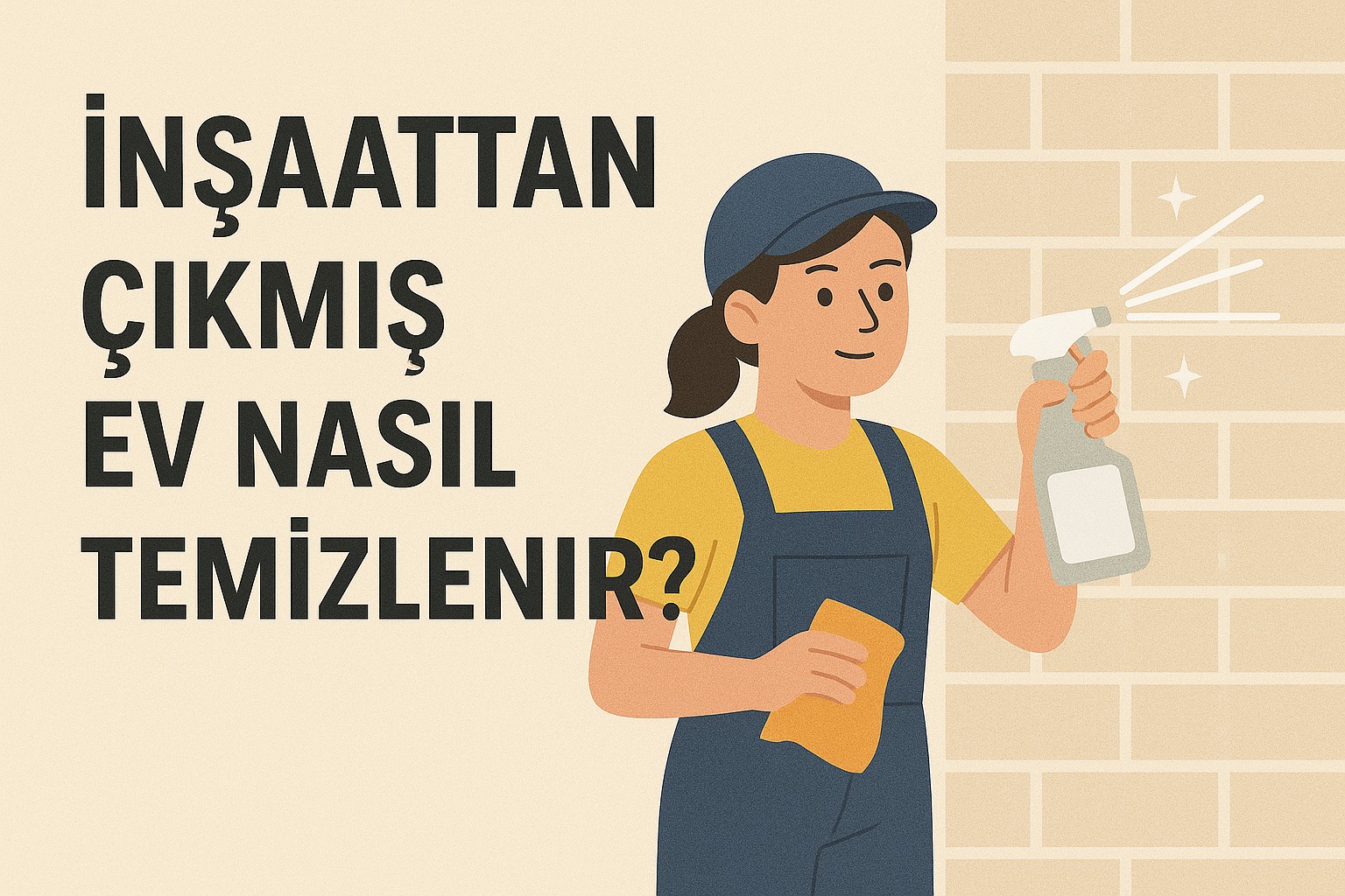 İnşaattan Çıkmış Ev Nasıl Temizlenir?  Mersin Tuğbam Temizlik