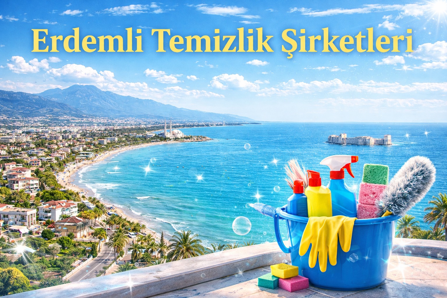 Erdemli Temizlik Şirketleri Tuğbam Temizlik ile Profesyonel Temizlik Hizmetleri